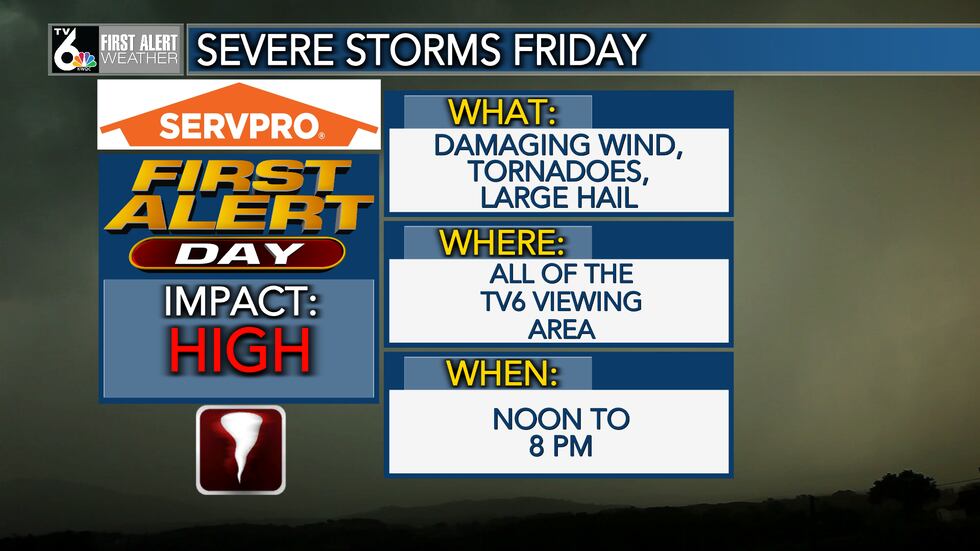 First Alert Day March 21, 2023