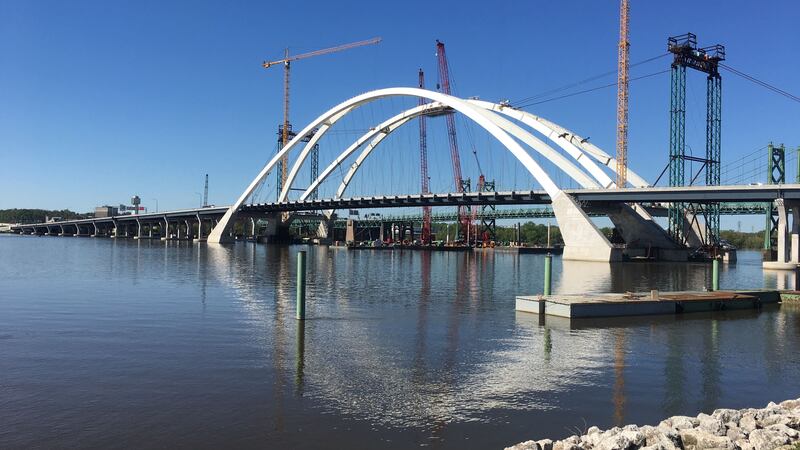 On May 5, the final piece of the new I-74 Mississippi River Bridge was placed, completing the...