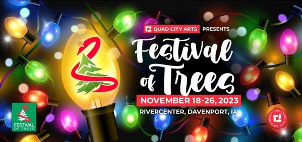 The Kwik Star Festival of Trees is back at the River Center starting Saturday through Nov. 26.