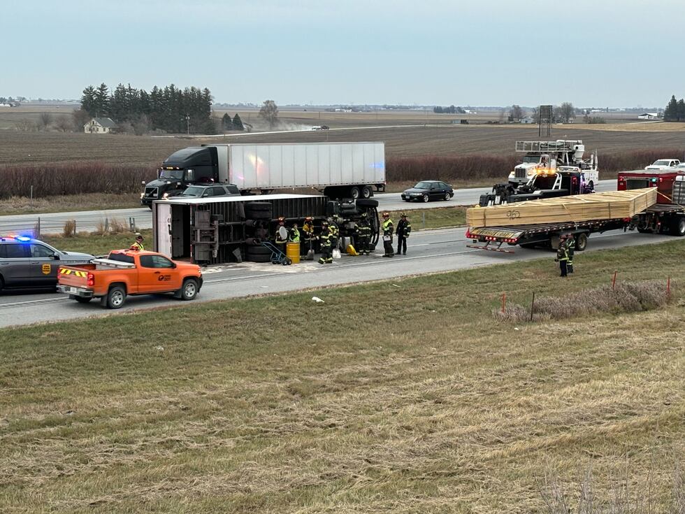 Traffic on I-80