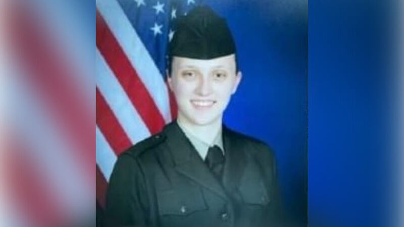 Pvt. Alyssa Cahoon died in the hospital surrounded by family after she collapsed during...
