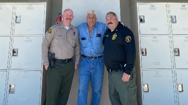 Jay Leno offered support to a sheriff's office in California after one of its deputies was...