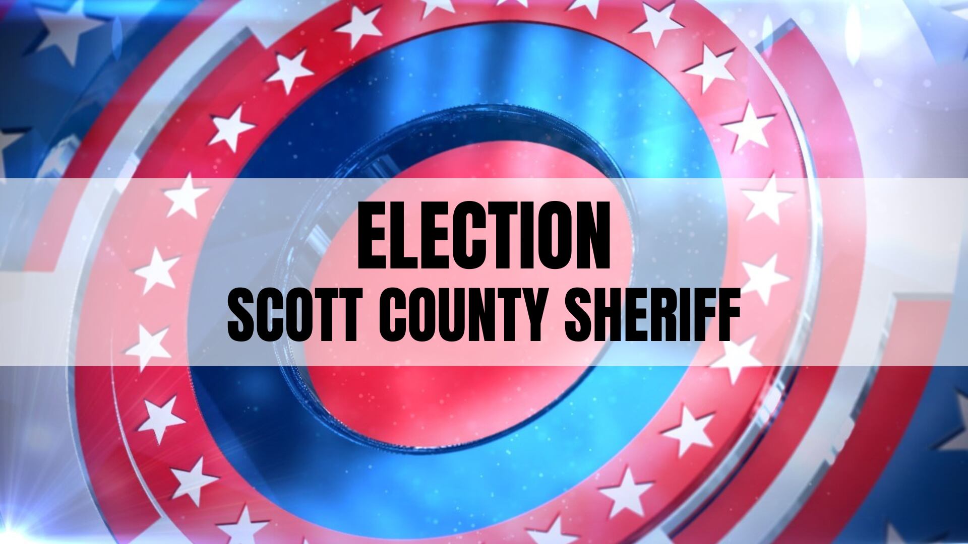 Chris Laye seeks to unseat Scott County Sheriff Tim Lane in next week's primary election - Vimarsana News